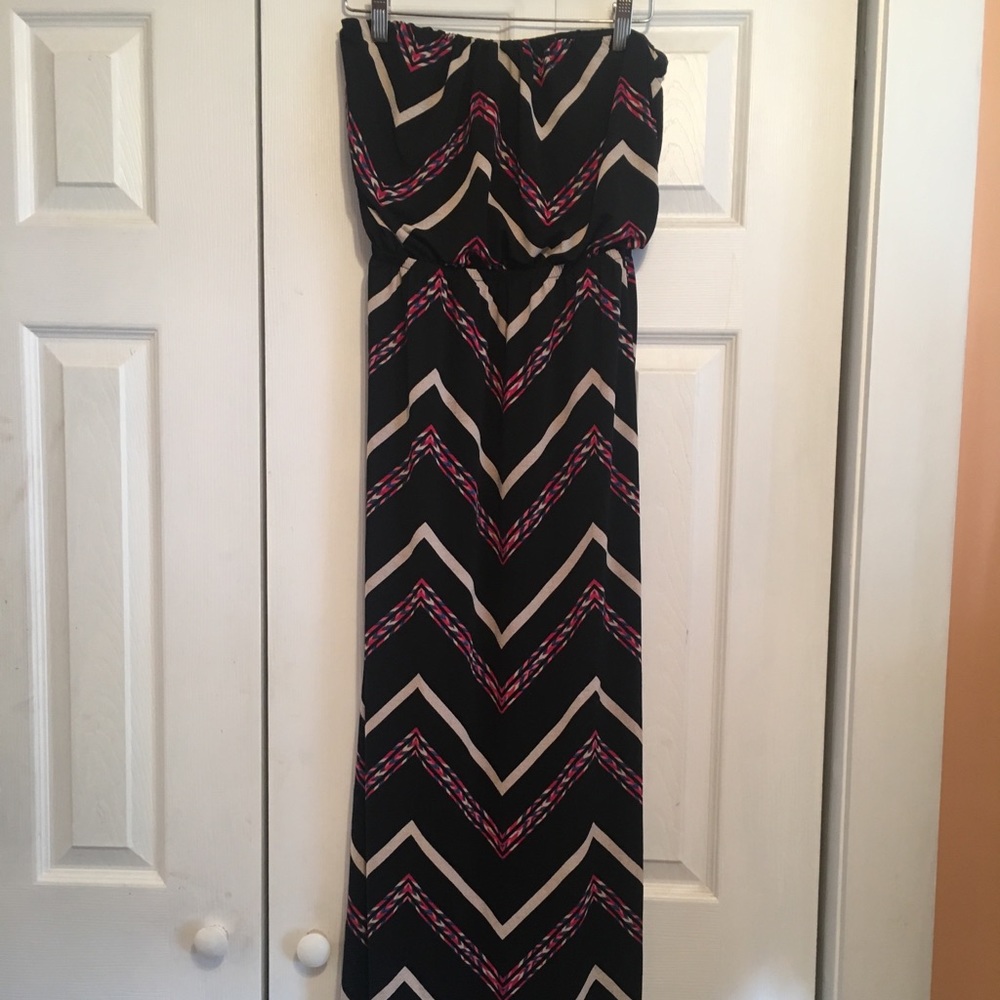Long Zig-Zag Dress